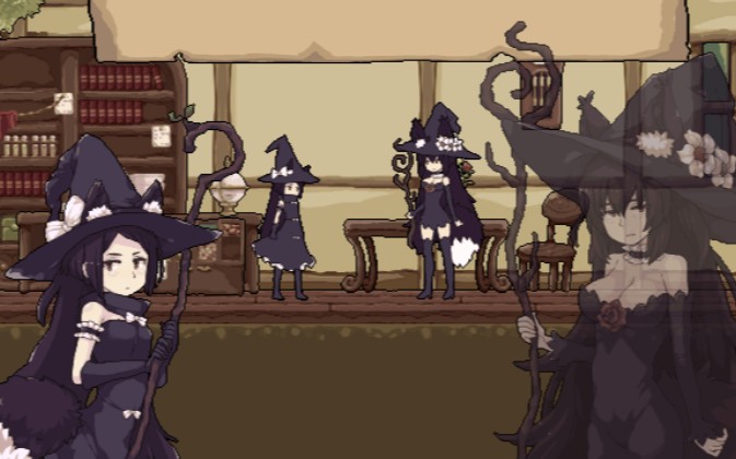 活动作品花之巫女在森林的奇妙探险flowerwitch试玩