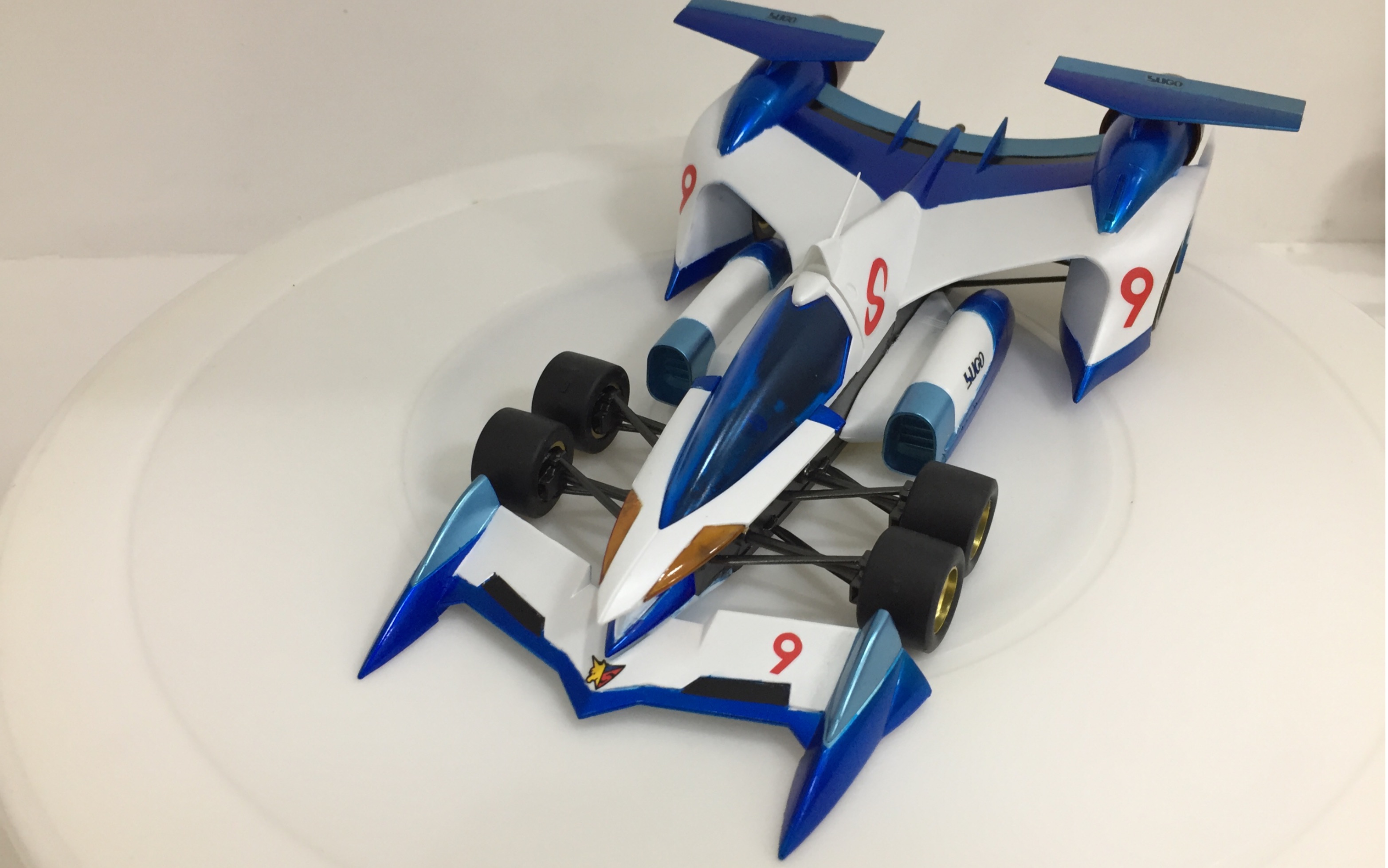 青岛社高智能方程式超级阿斯拉达akf0开箱喷涂完成品展示