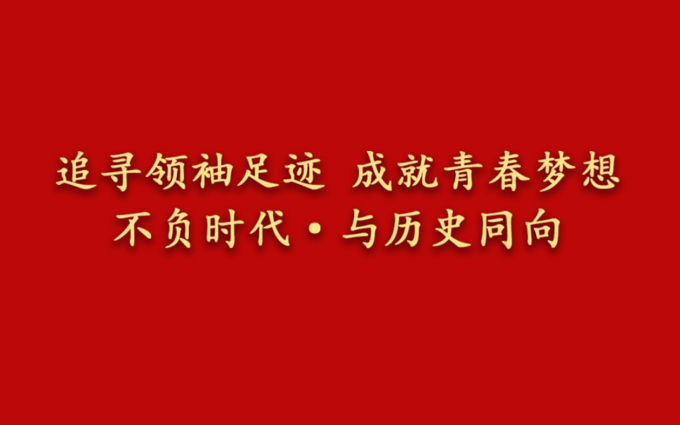 [图]行走的思政课-追寻领袖足迹 成就青春梦想，第七届河北省高校大学生讲思政课公开课展示活动