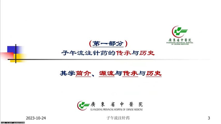 冷门绝学2第二讲 子午流注针药的思想与方法 王忠文哔哩哔哩bilibili