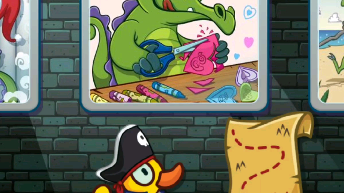 西红柿炒鸡蛋666666:小鳄鱼爱洗澡 小黄鸭(夏日一天 3-1)