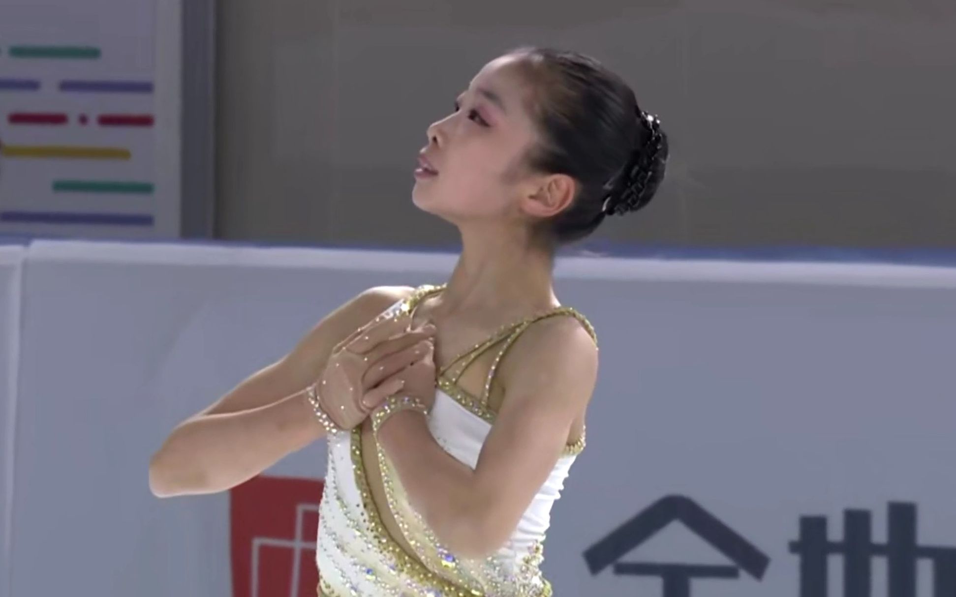 张瑞阳 3s st 达达 女单短节目 2023/2024赛季全国花样滑冰青年锦标赛