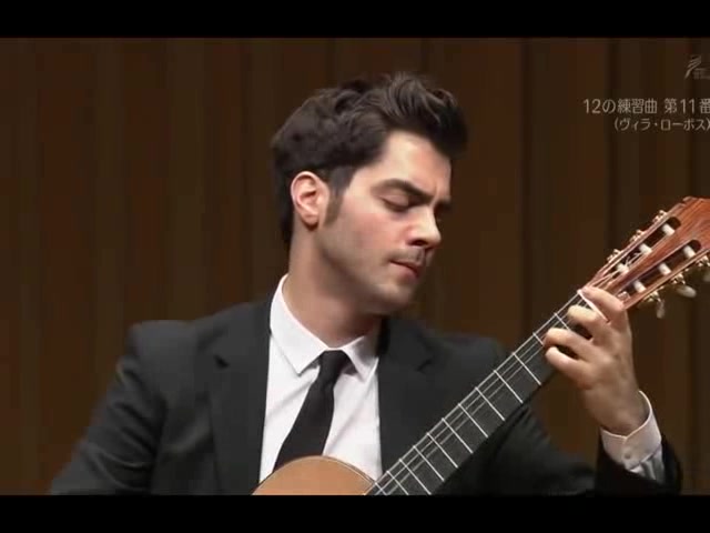 [图]Miloš Karadaglić plays Heitor Villa Lobos Etude No.11维拉罗伯斯 练习曲第11首