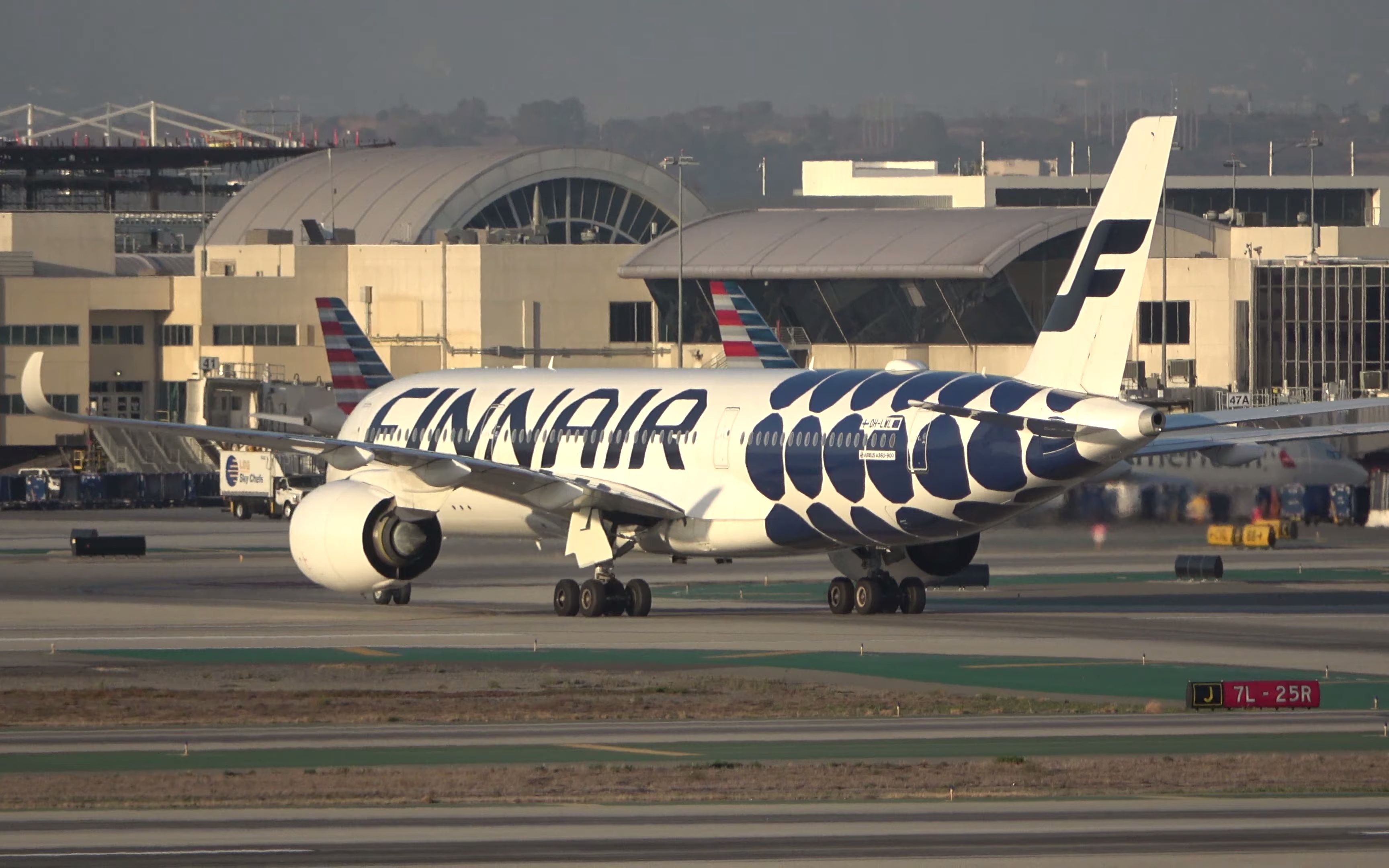 a300,787等起降|洛杉矶国际机场|4k