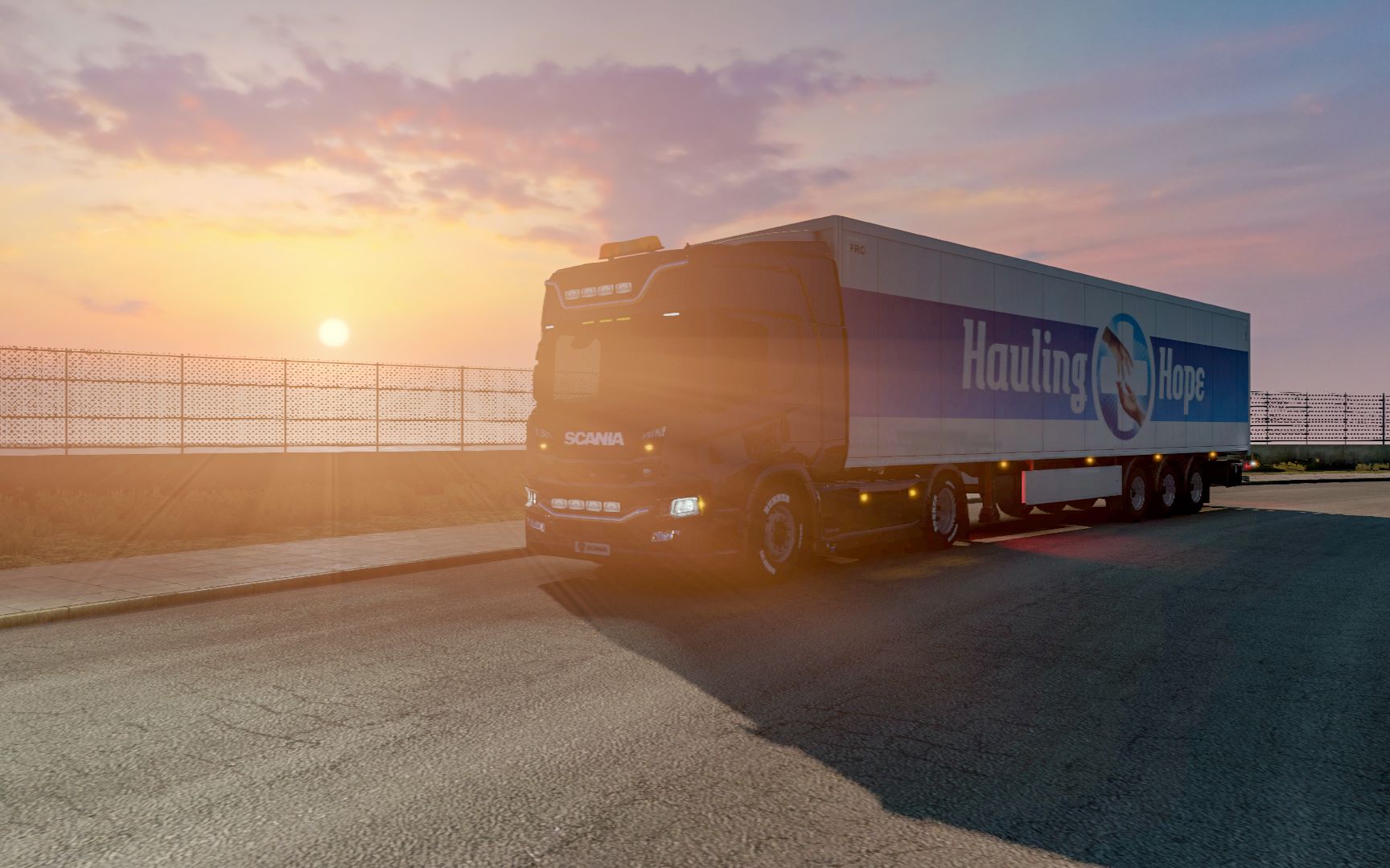 欧卡2开斯堪尼亚p500拉新冠疫苗支援第一线