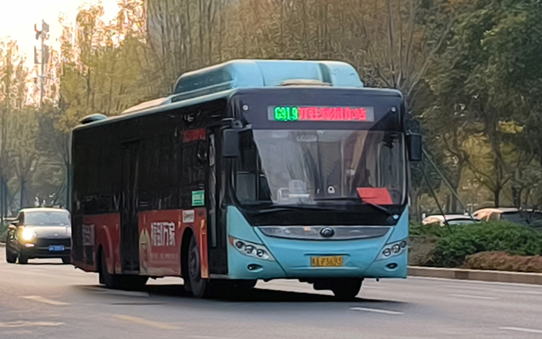 【云乘车】【郑州公交002】老v脸宇通乘坐～郑州g919路走行音记录