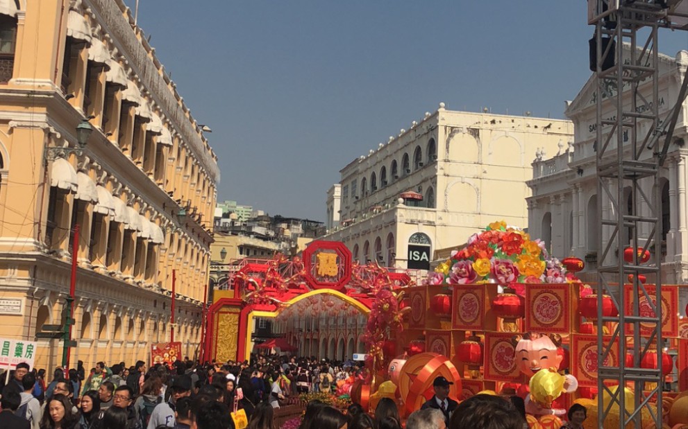 澳门新马路现状