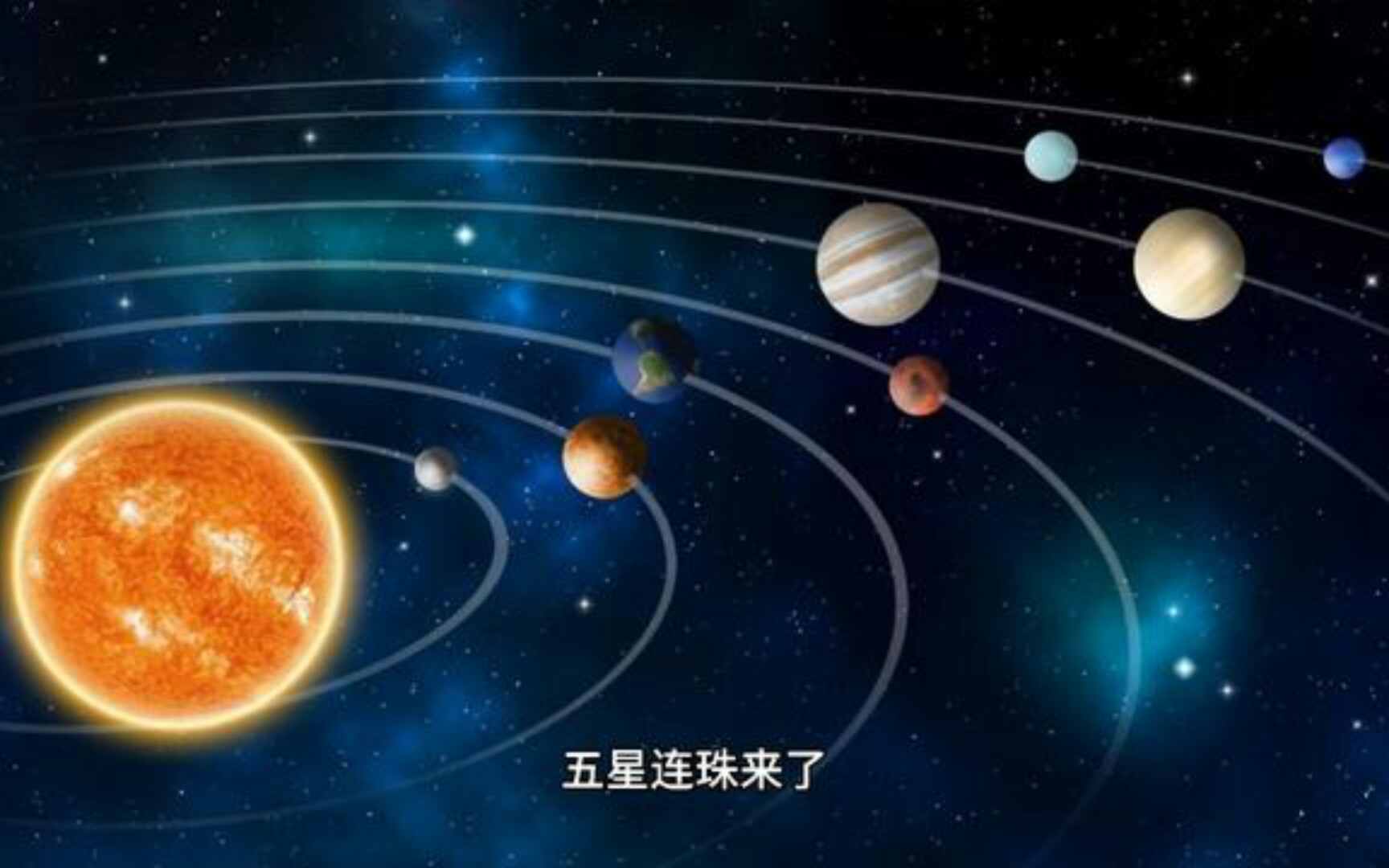 今晚就是五星连珠,有什么预兆?武则天称帝时出现过