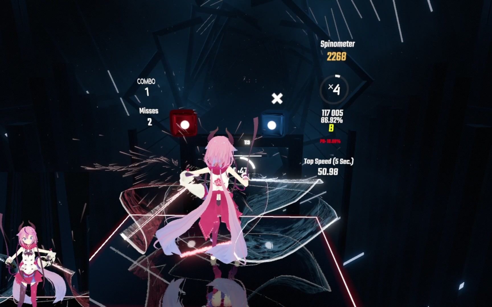 deepinabyss来自深渊opening节奏光剑反手握法第三人称