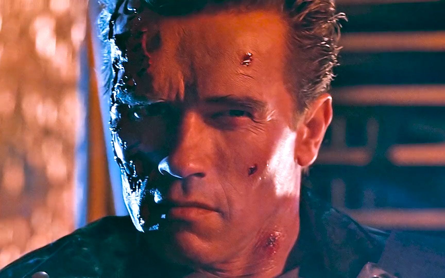 液氮冰冻机器人t1000被粉碎终结者2大片即视感