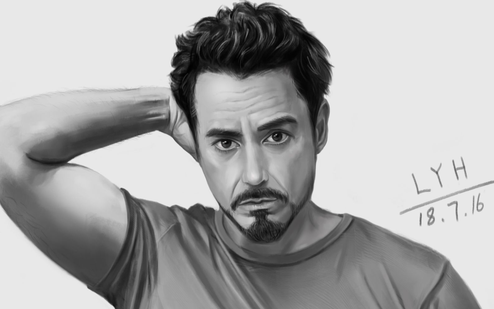 板绘7分钟教你画个小罗伯特唐尼