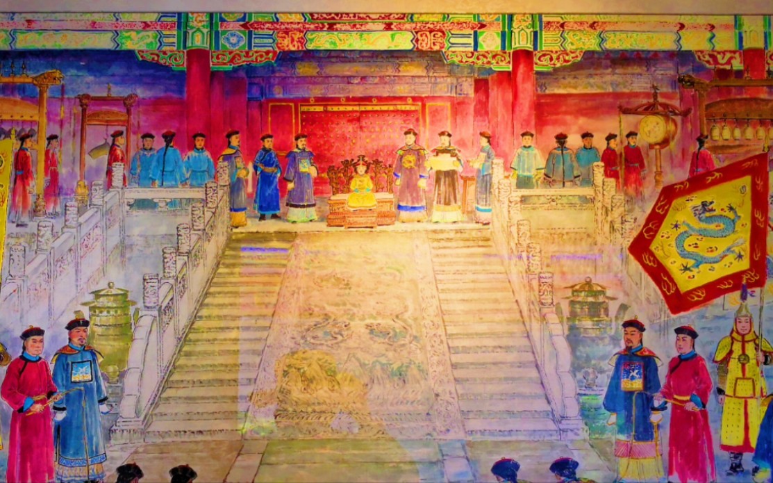 清朝6岁时的顺治皇帝在北京紫禁城登基仪式是如何举行的?