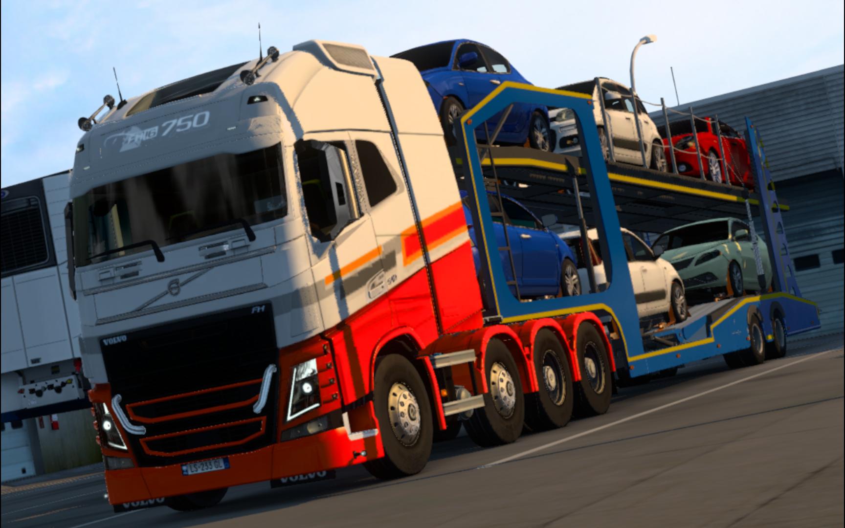 驾驶 沃尔沃 fh 540 送货 利摩日-克莱蒙费郎 全程226km