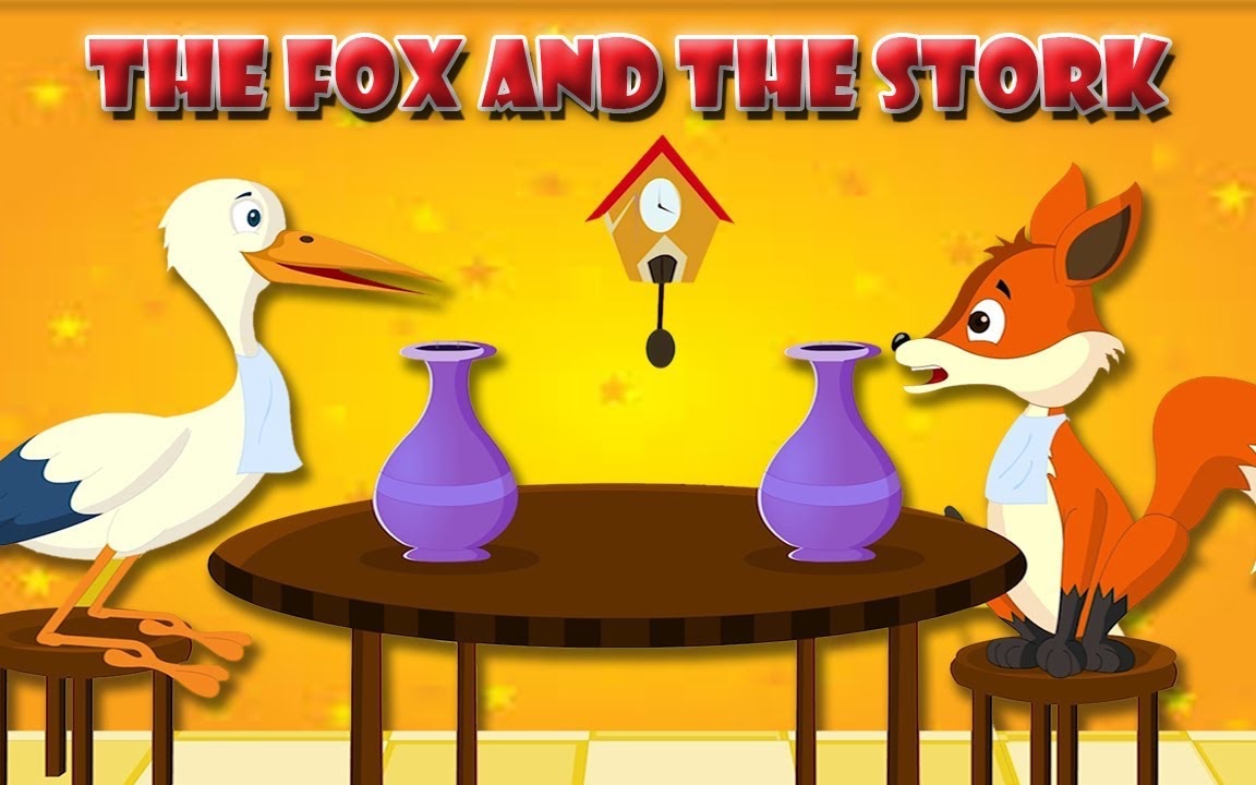 [图]4 🦊 🦩《狐狸与鹤》The Fox and the Stork 中英双语有声书