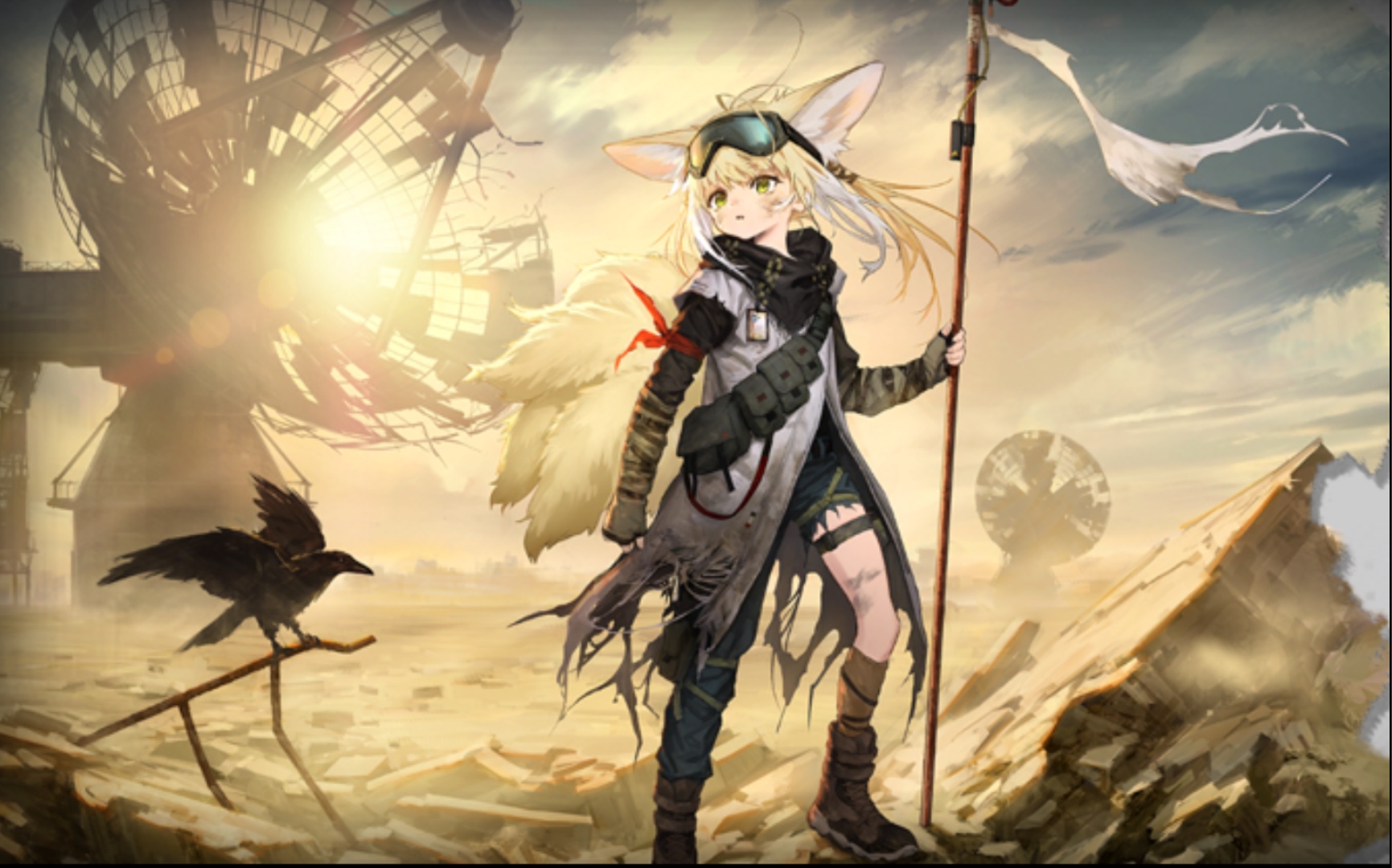 明日方舟 玩沙的铃兰小姐