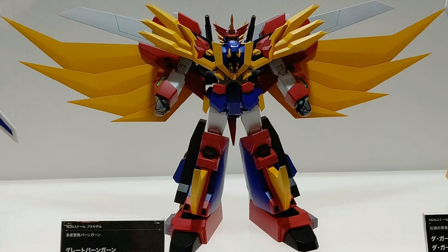 静冈hobbyshow展示2024年8月发售 寿屋拼装模型 勇者圣战baangaan