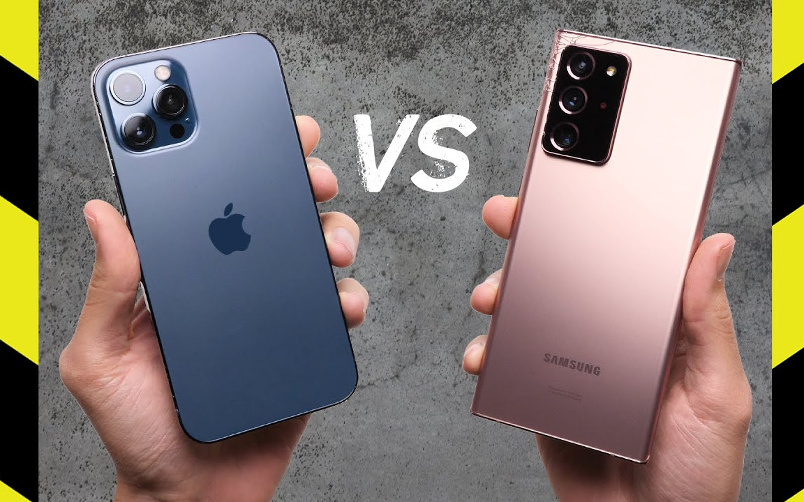 iphone 12 pro max与note 20 ultra 跌落测试_哔哩哔哩_bilibili