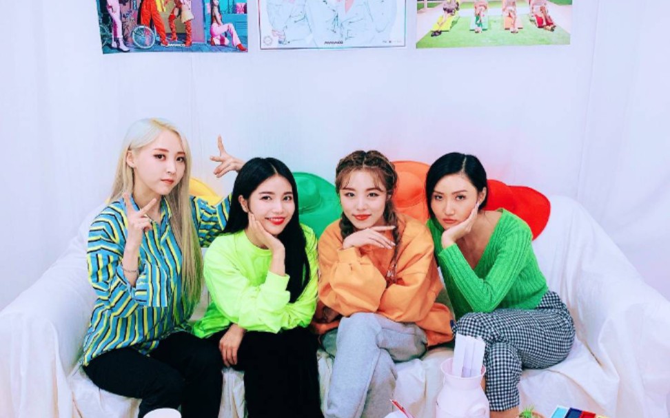 190829 mamamoo queendom decalcomanie舞台_哔哩哔哩 (゜-゜)つロ