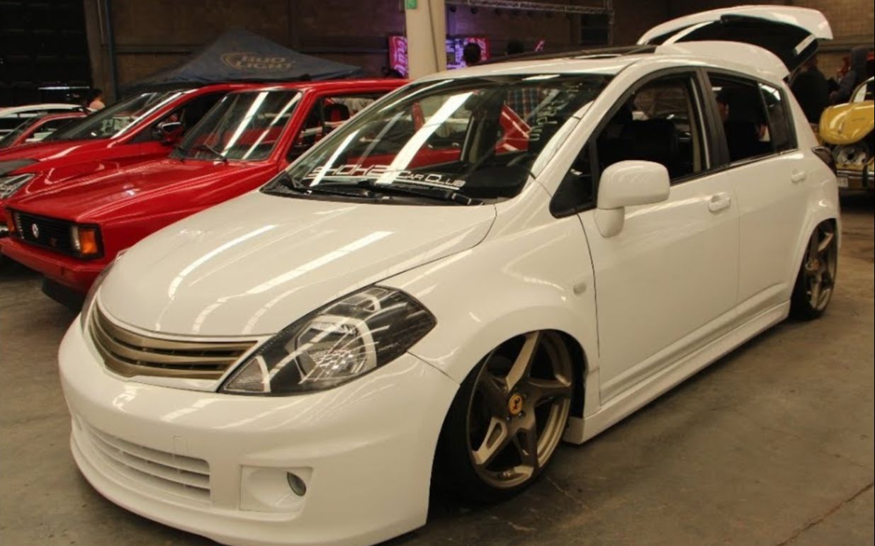 超低底盘的2013骐达,音响爆改版!