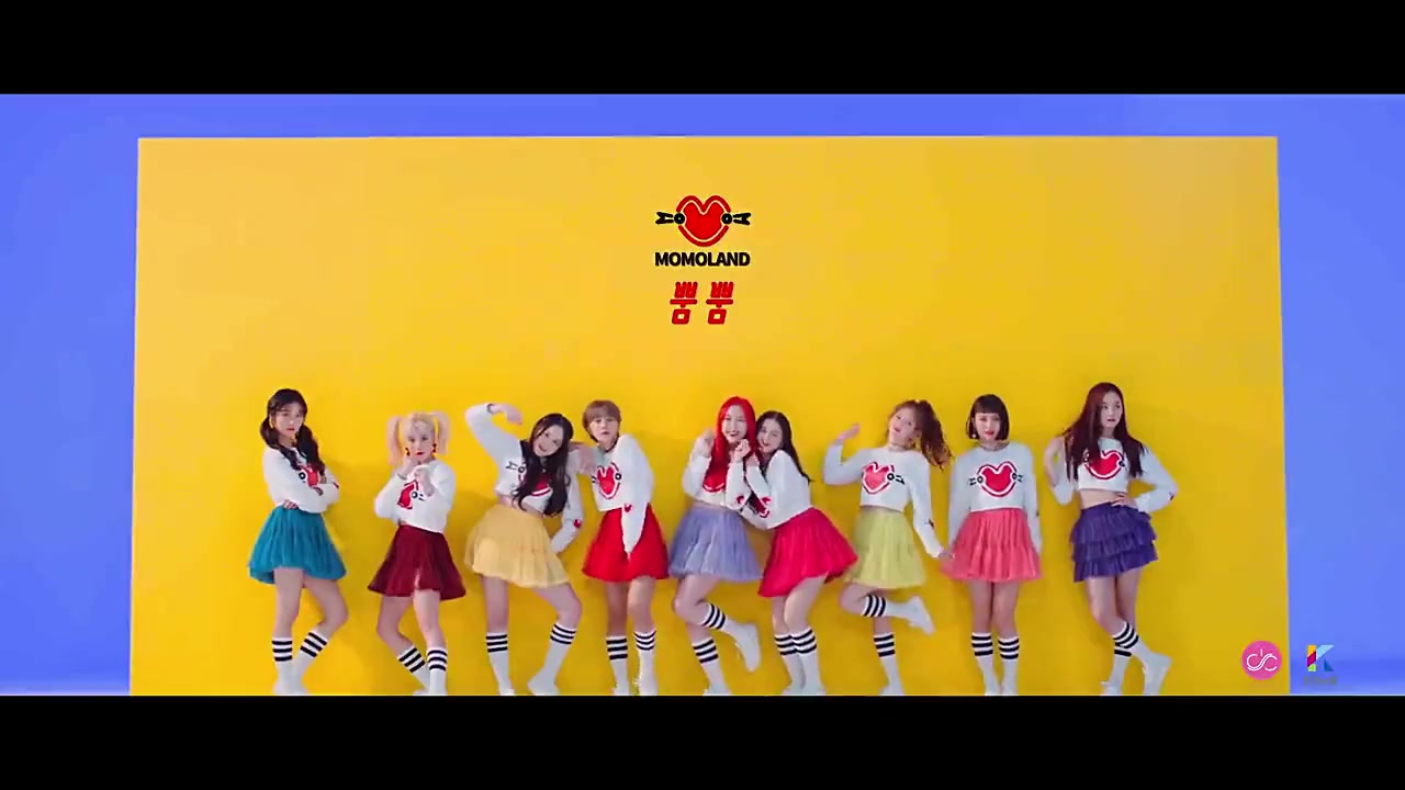 韩国女团momoland抖音上很火的跳舞bgm《bboombboom》mv_哔哩哔哩