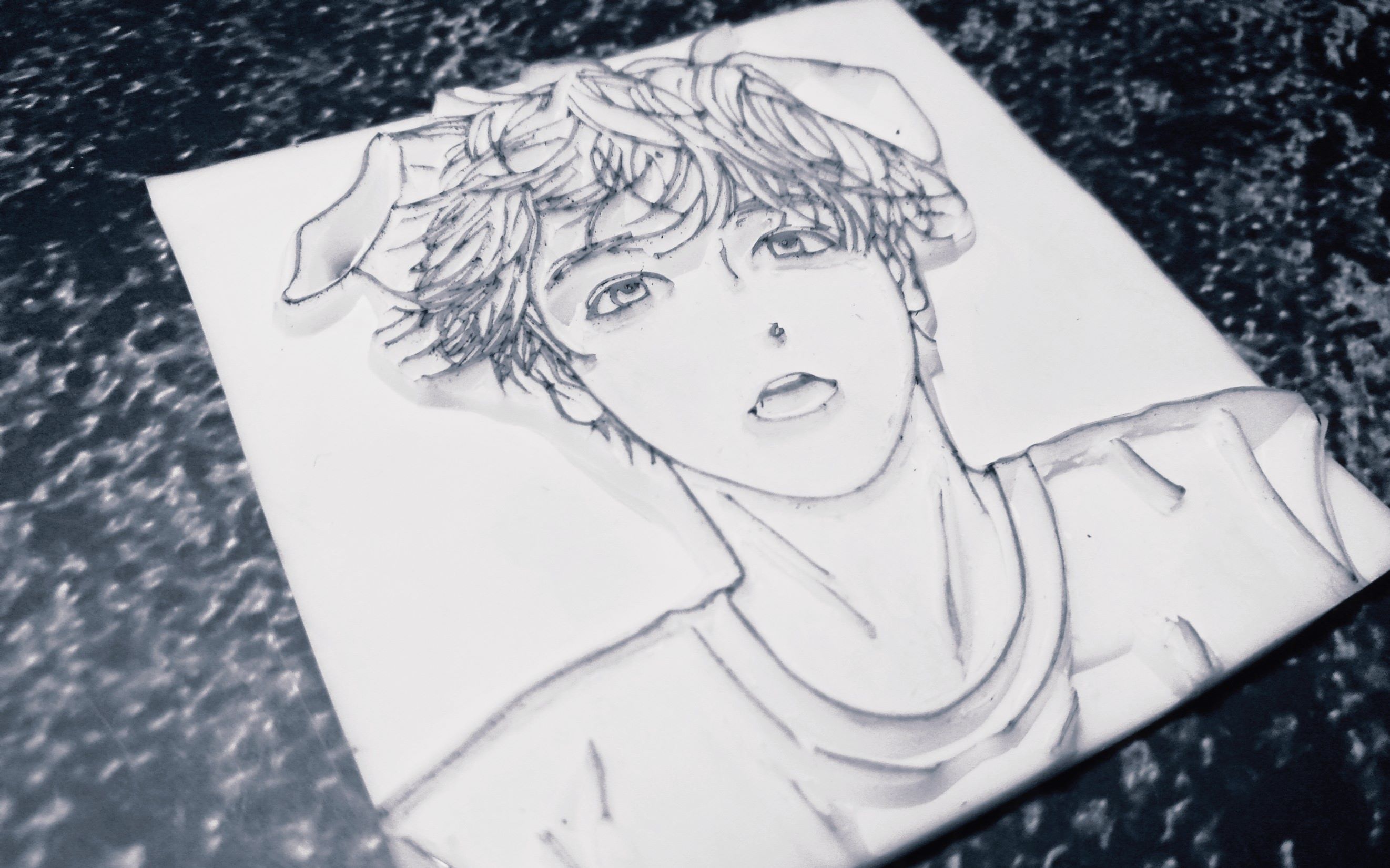 橡皮章边伯贤了解一下内含平留白过程