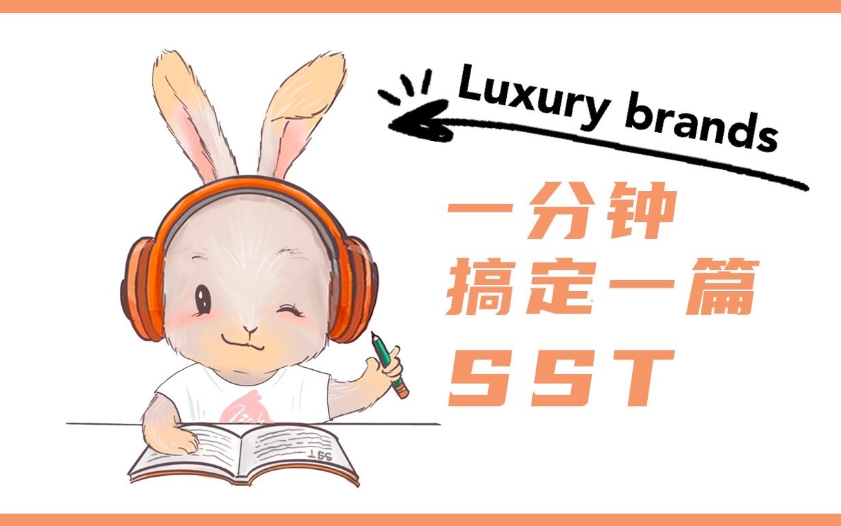 SST新题#038 Luxury brands 奢侈品牌哔哩哔哩bilibili