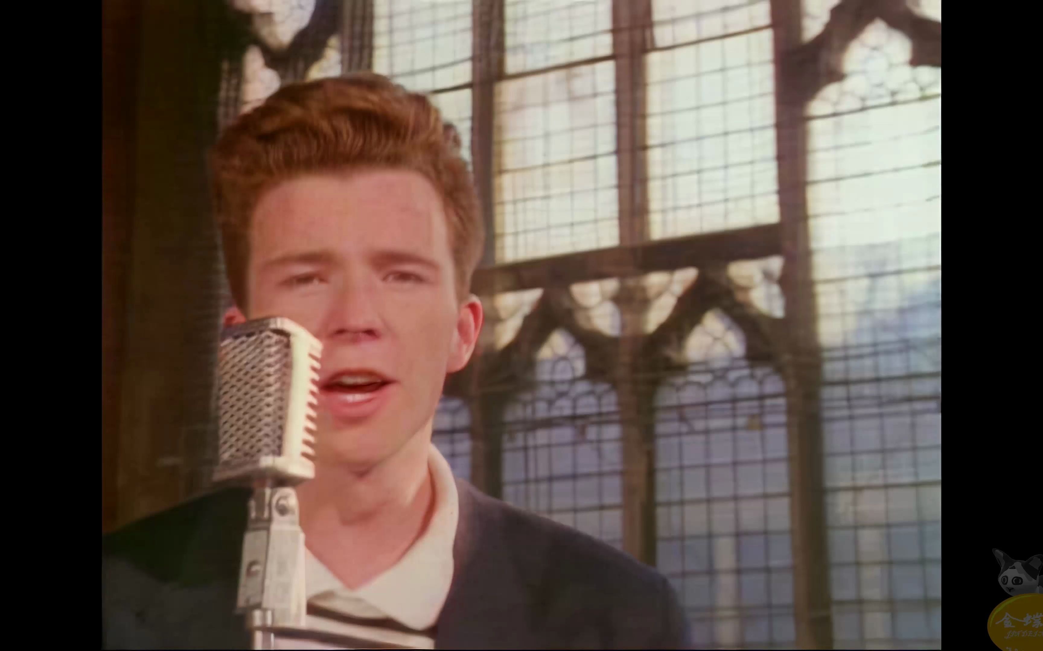 【高清喵】4k ai 修复 rick astley - never gonna give you up