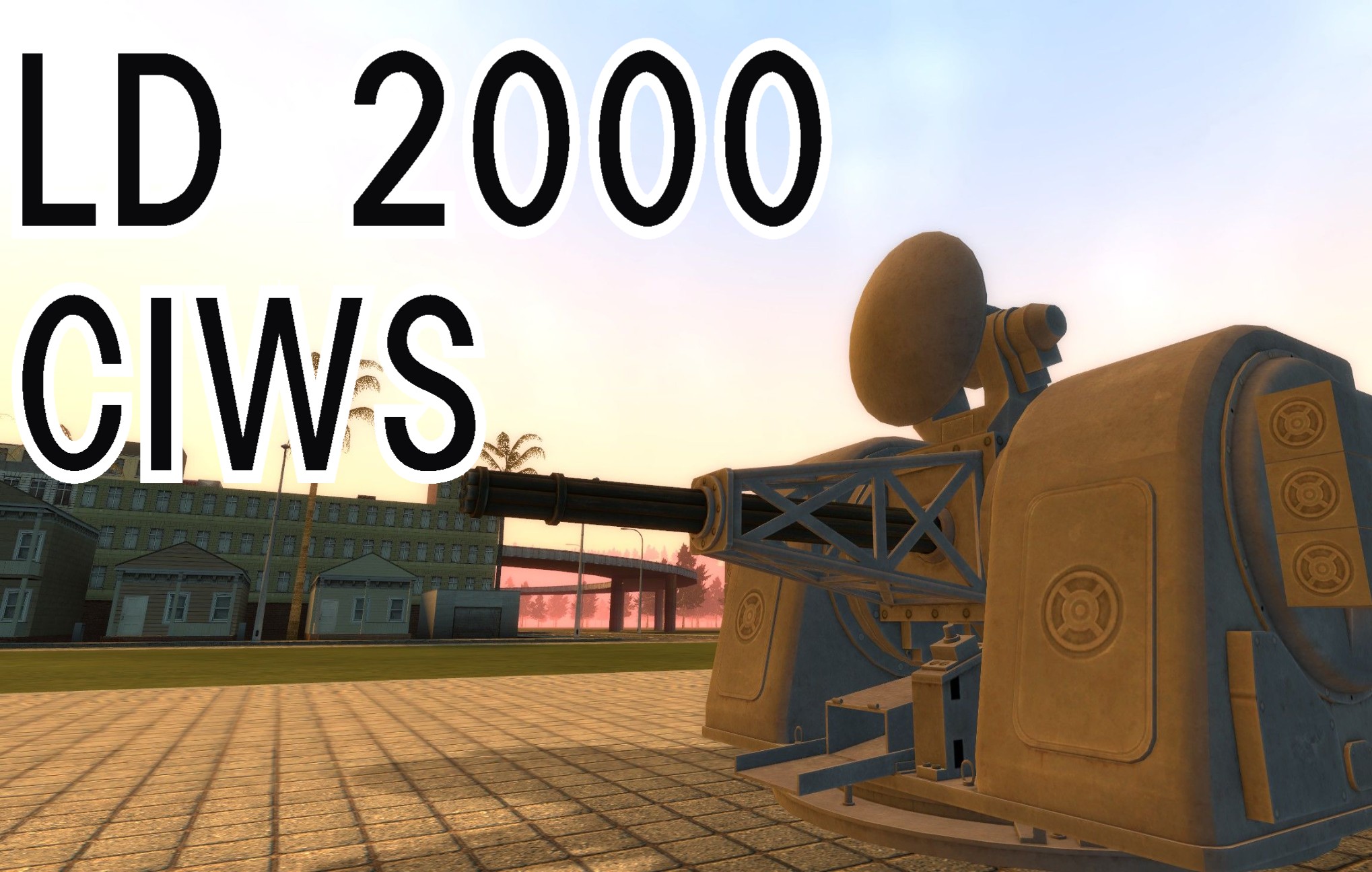 【gmod】模组推荐 陆盾2000近程防空武器系统 LD2000单机游戏热门视频