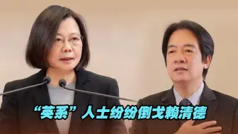 “英系”人士纷纷倒戈，赖清德或成为民进党未来“唯一希望”？