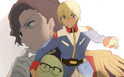 [xenoi](剪辑)来自元祖cp的温柔注视(夏亚重逢阿姆罗)