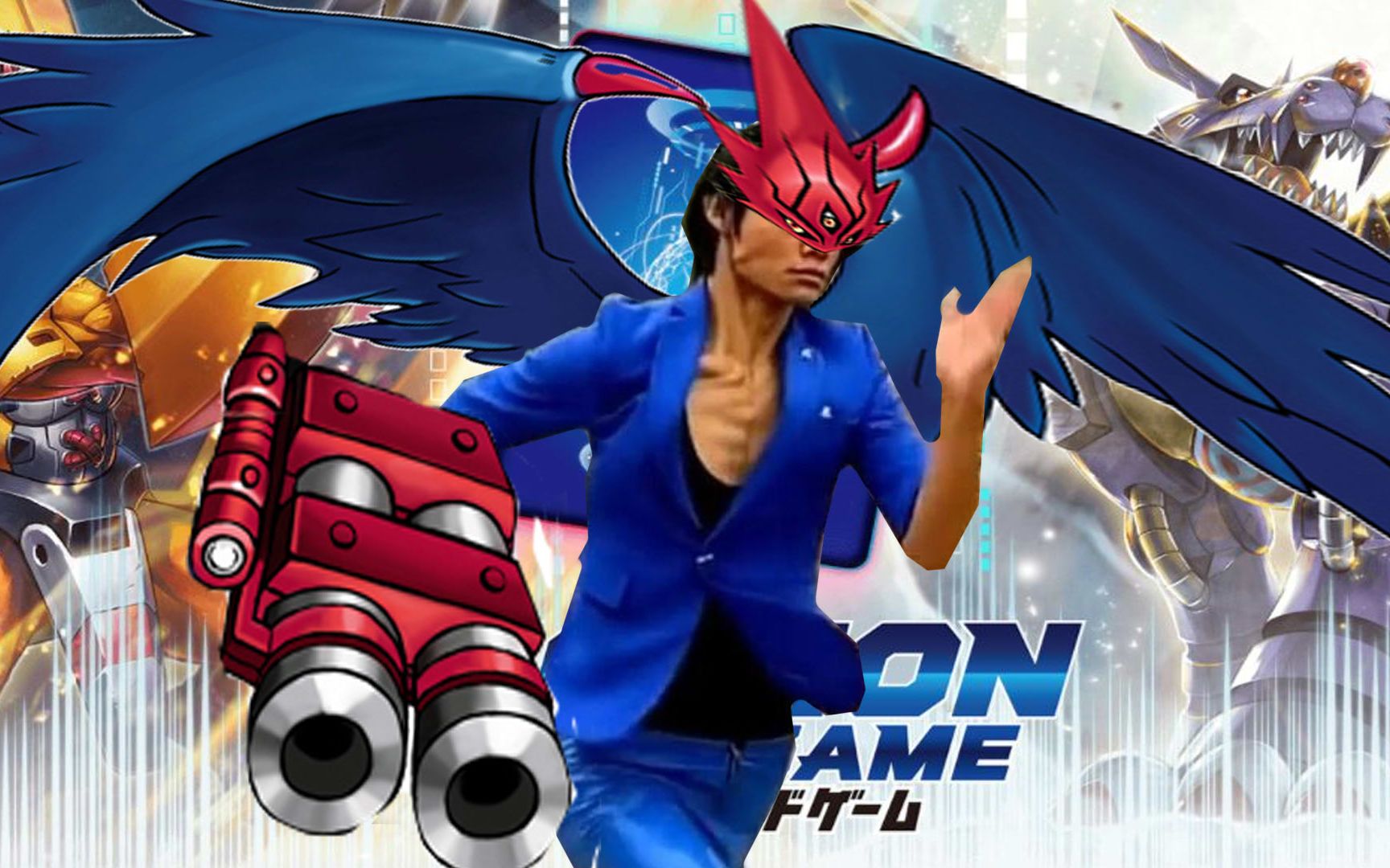 蓝色妖姬 爆裂形态 数码宝贝dtcg全新预组pv