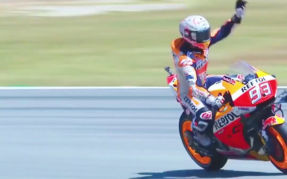 93号马奎斯高光时刻全体起立motogp马奎斯机车