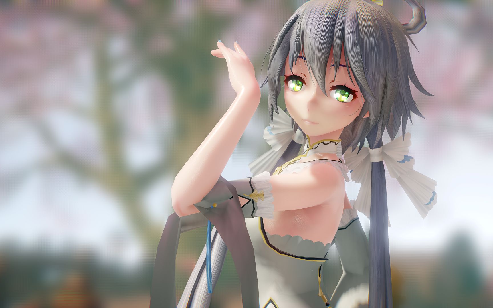 【洛天依/mmd】天依:你背我行不行,不愿意嘛?_哔哩哔哩_bilibili