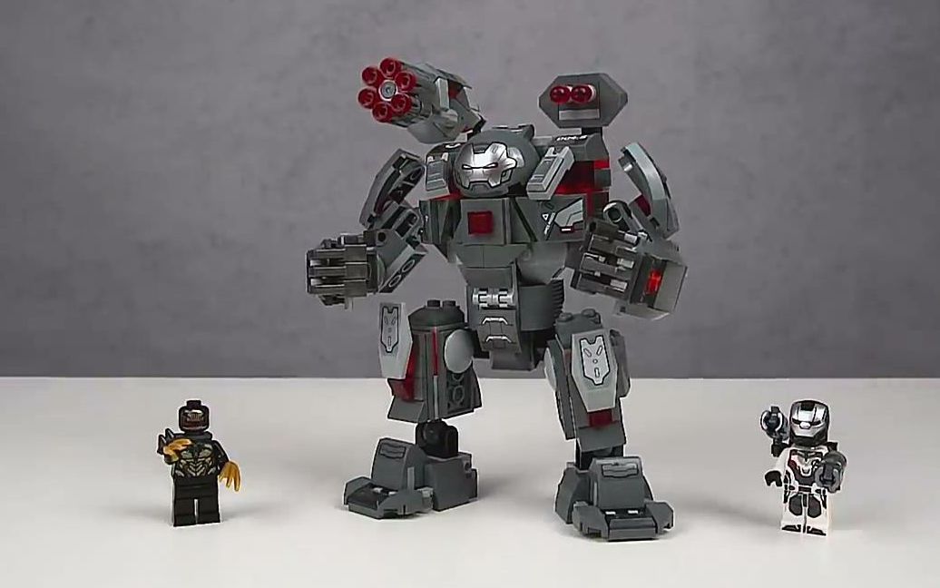 乐高复联476124战争机器终结者赏玩速拼