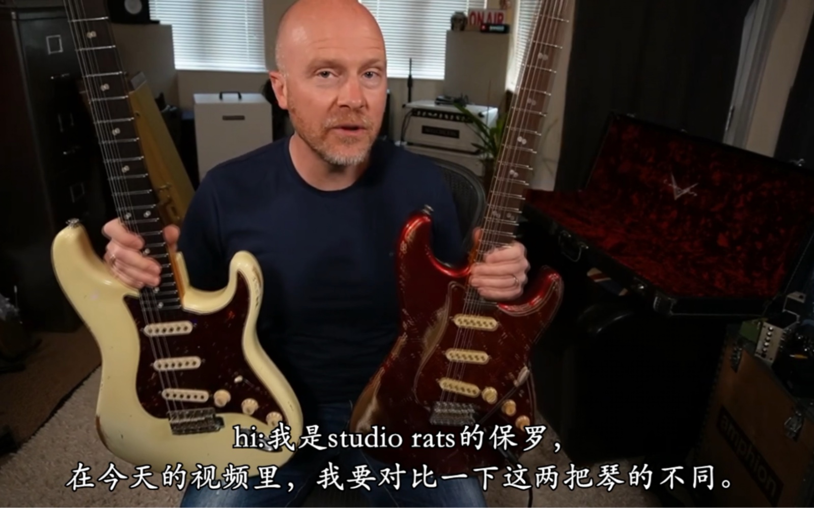 (干货视频翻译9)Fender custom shop vs Masterbuilt  两者间差距真的值3000英镑?哔哩哔哩bilibili