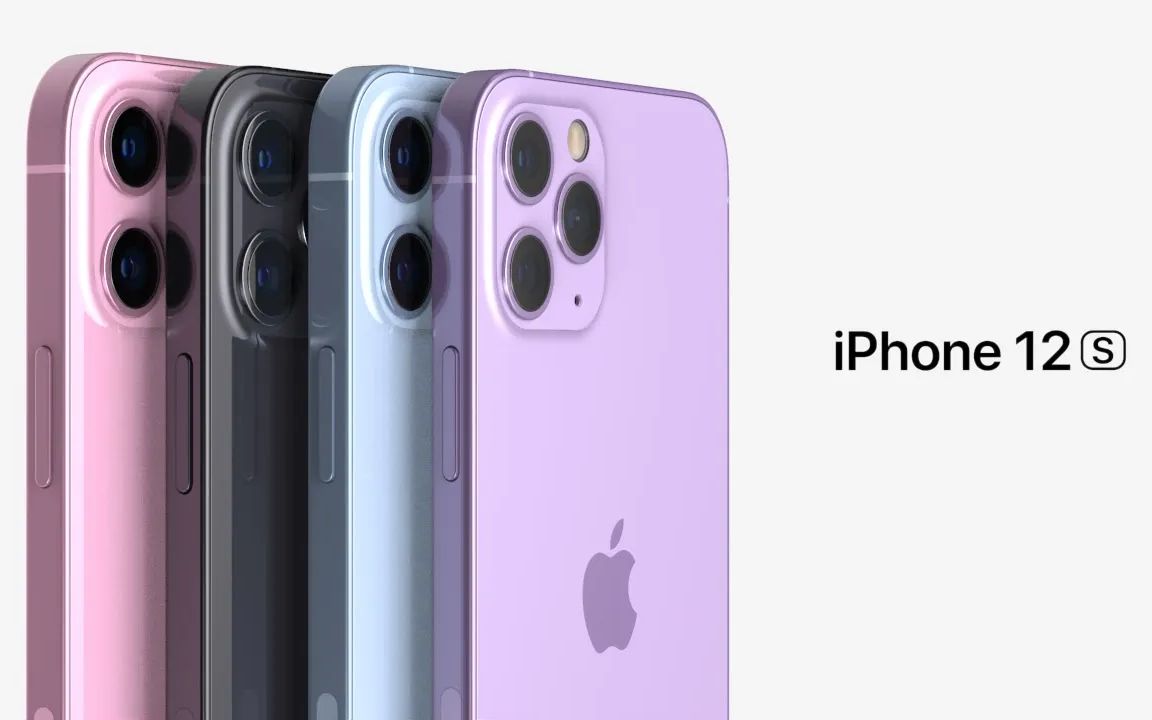 iphone 12s 概念机:升级三摄,刘海缩小,颜色更靓丽