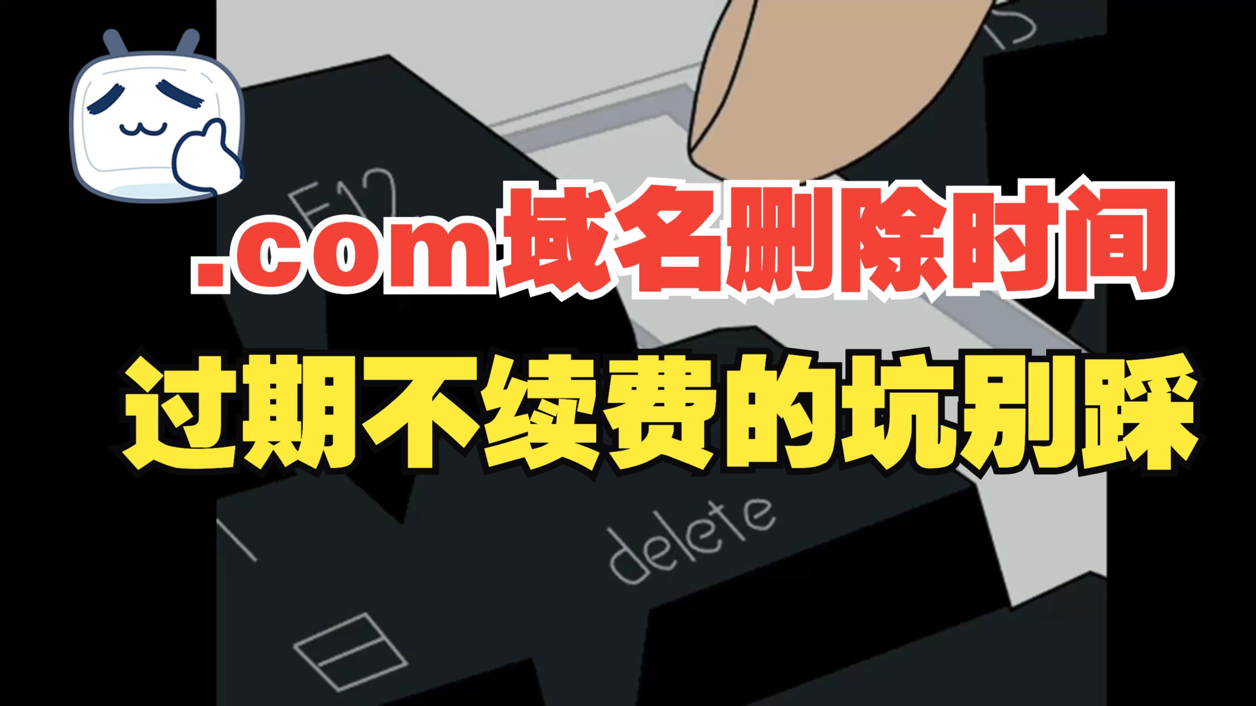 .com域名删除时间揭秘❗️过期不续费的坑千万别踩❗️