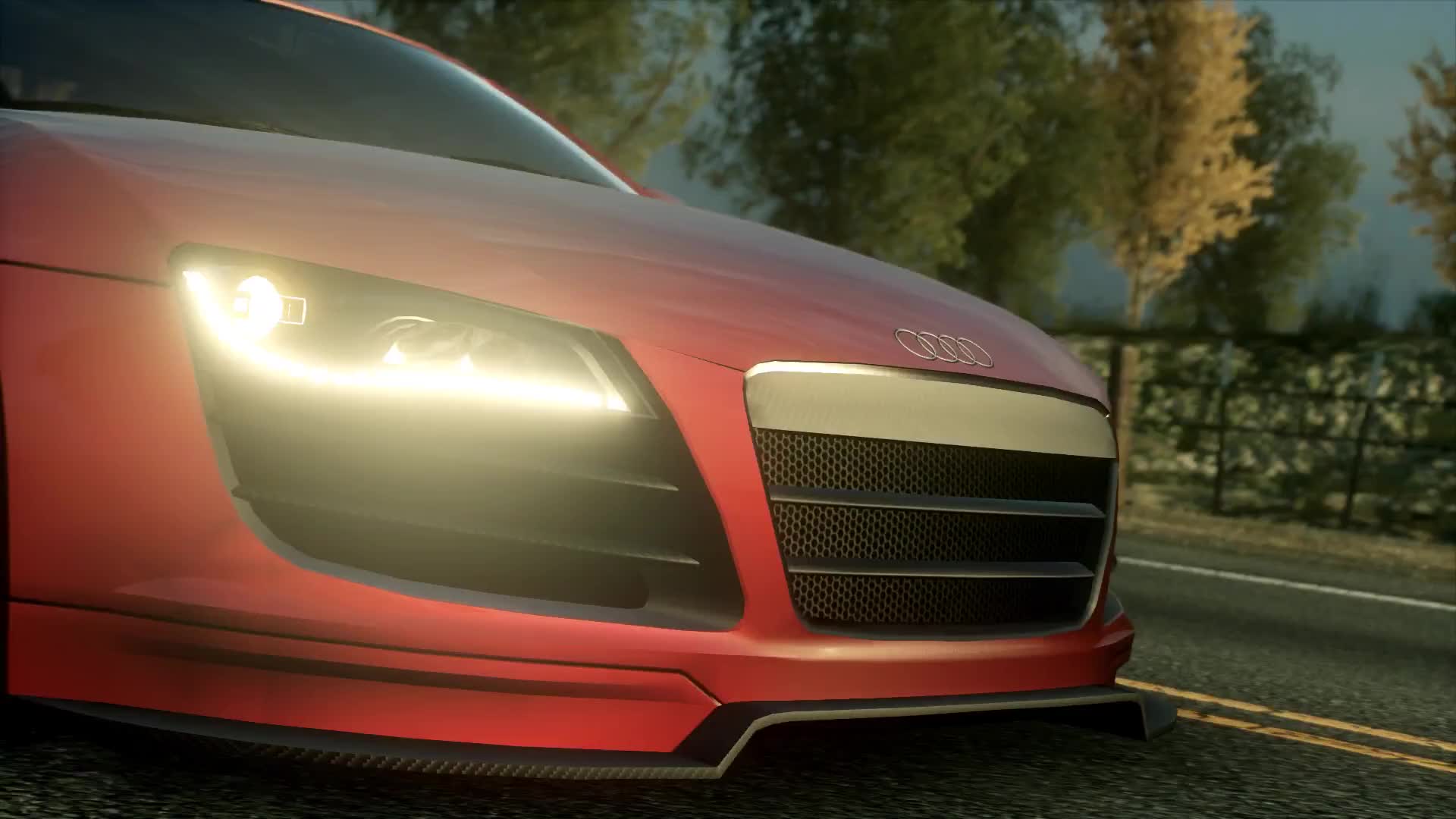 极品飞车16奥迪r8急速狂飙