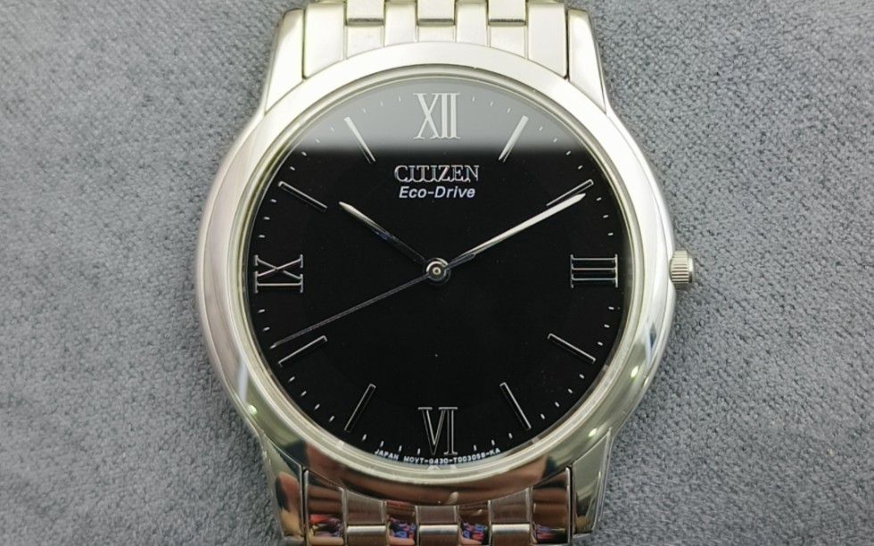 西铁城超薄光动能男表