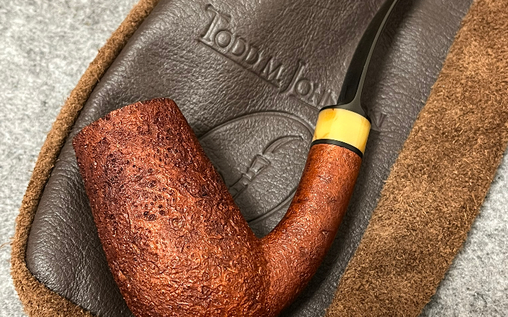 老贝聊烟斗 尝百斗系列第二十三期 美国 todd m johnson.高烟囱弯斗