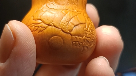 柚子皮制作蝈蝈葫芦图片