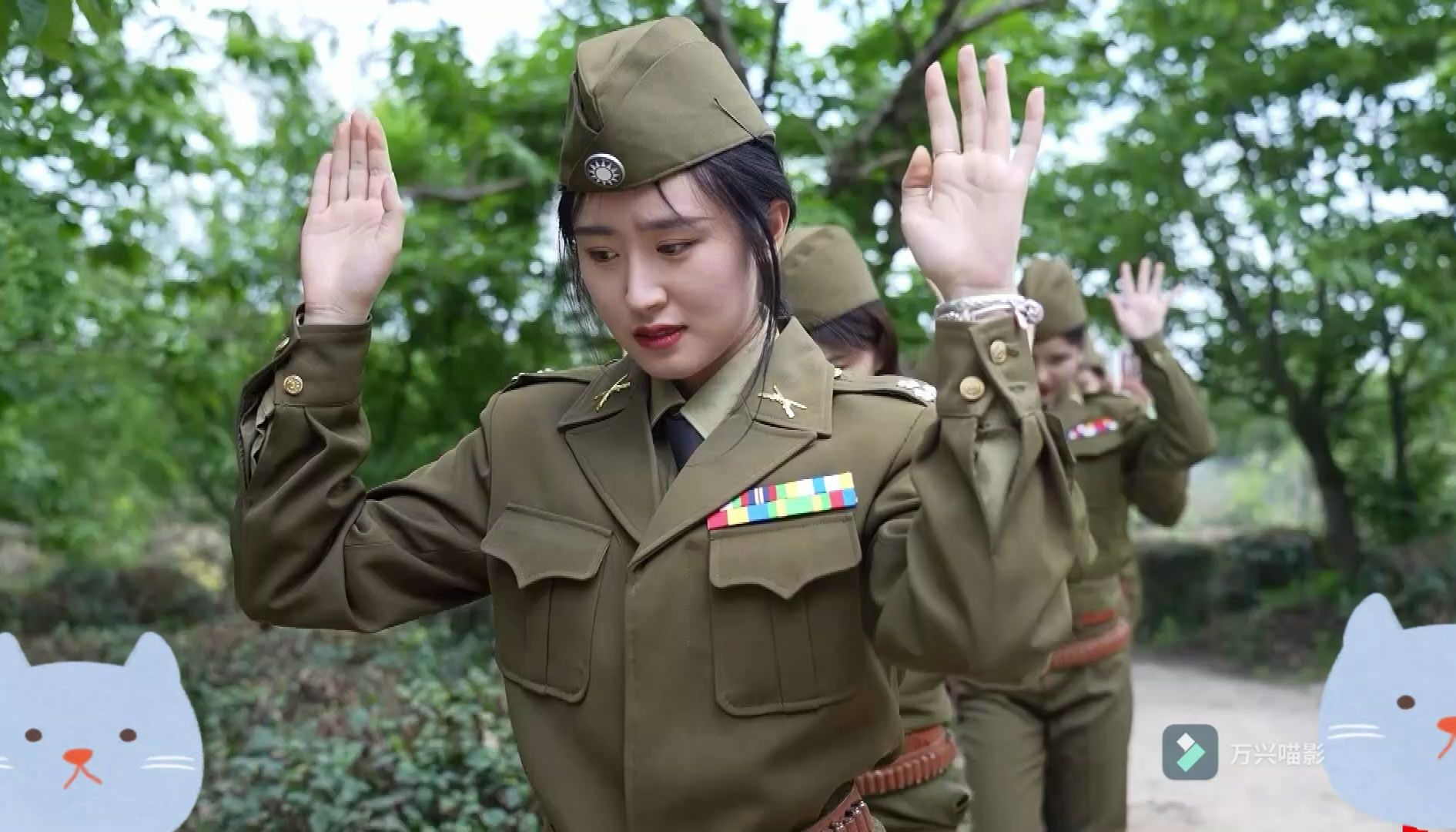 谍战剧 女兵投降