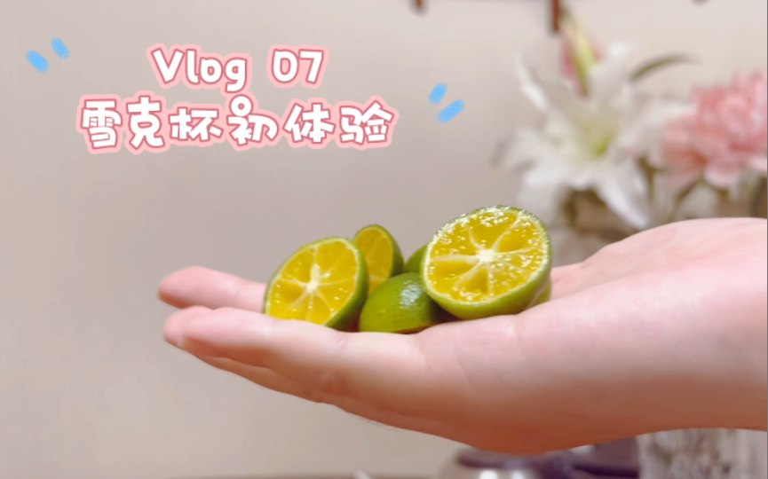 Vlog 07 雪克杯初体验 | 芒果青柠陌桂哔哩哔哩bilibili