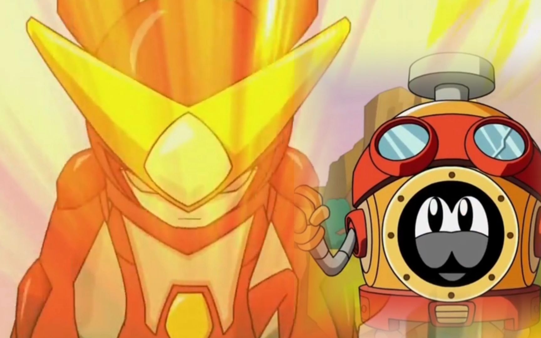 光之石的能量注入小米体内小米在赛小息眼前进化成米瑞斯