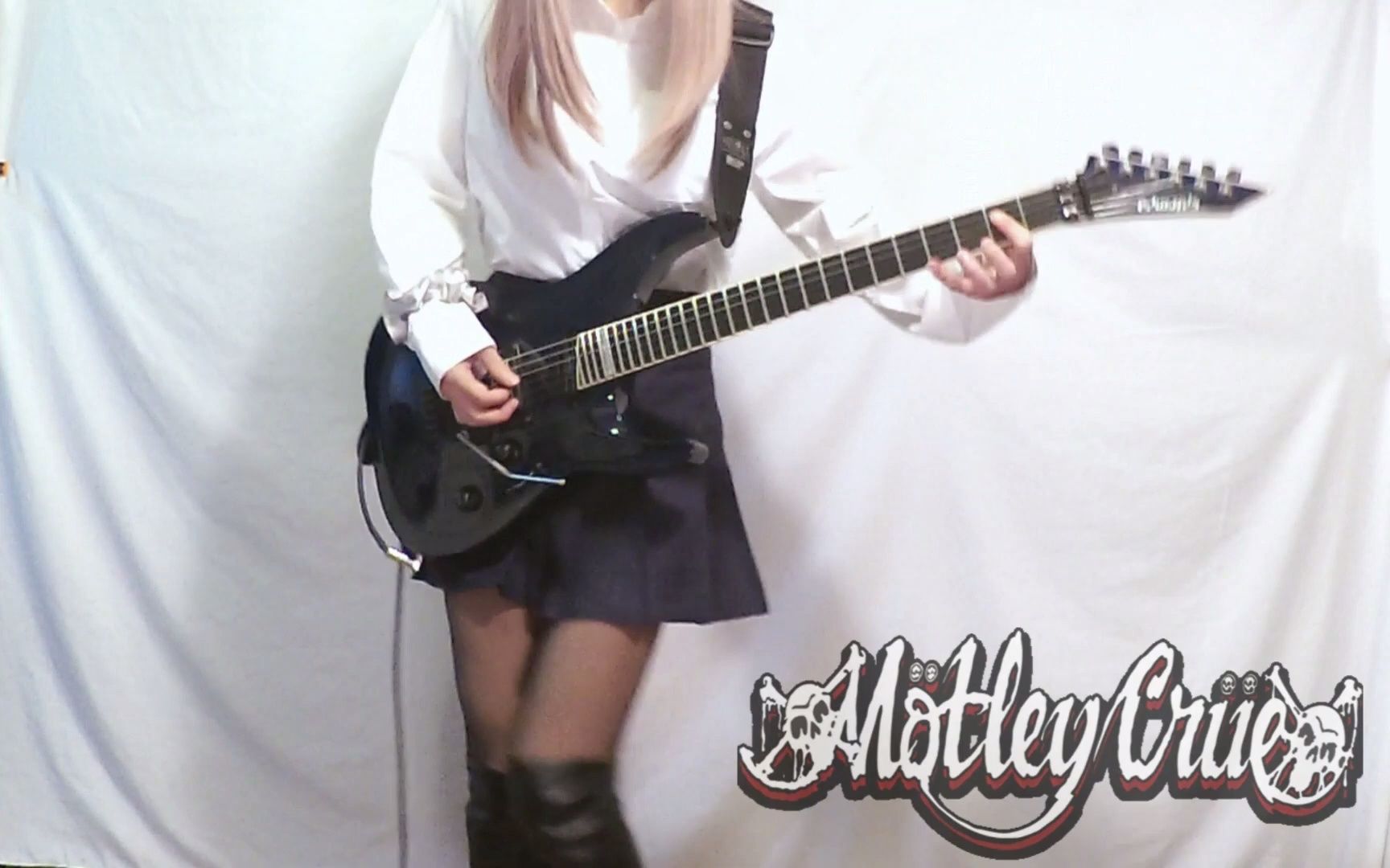 [图]Moo chan 翻弹【Motley Crue】Dr.Feelgood (Guitar cover)