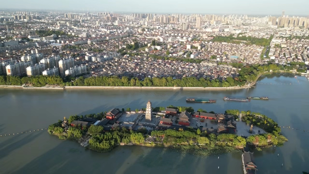 《航拍山海》高邮京杭大运河