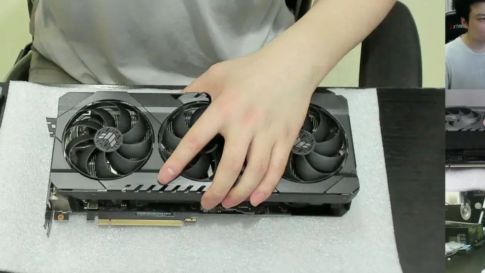 华硕TUF RTX3080改水冷锻炼显存狂降40度！_哔哩哔哩_bilibili