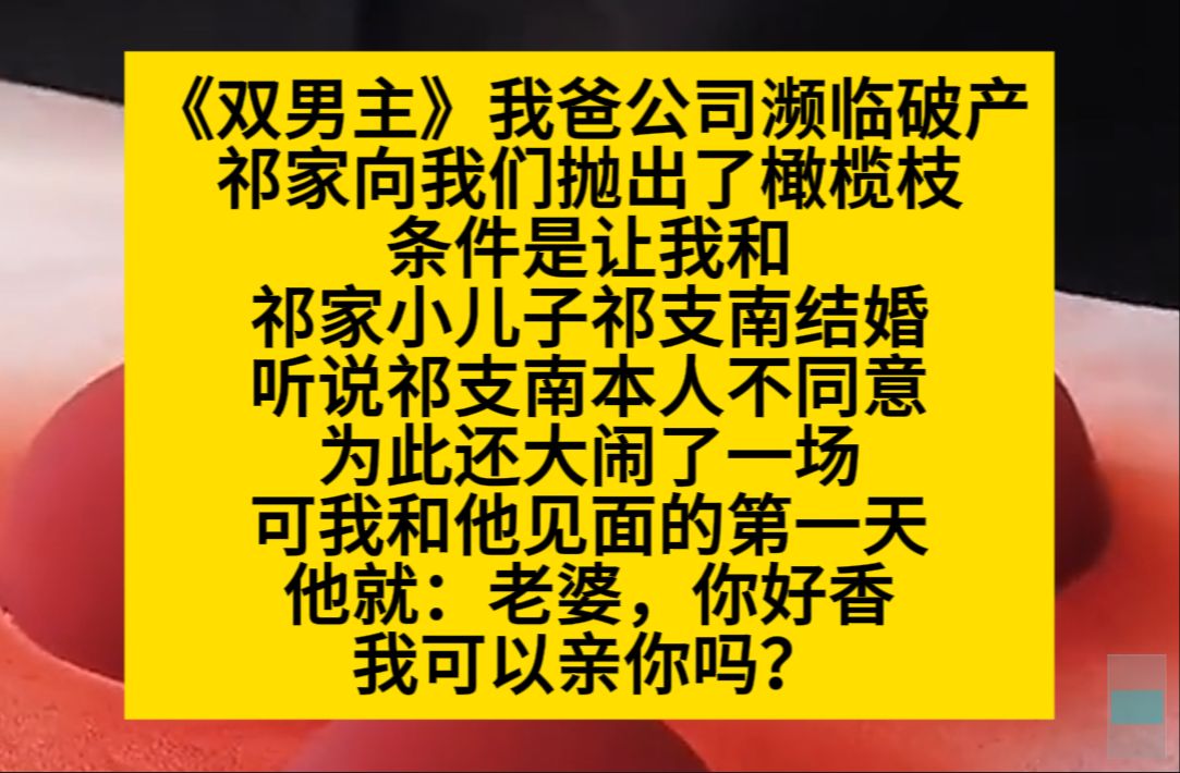 双男主 我爸公司濒临破产,祁家向我们抛出了橄榄枝,条件是让我和他小儿子结婚,可我听说他小儿子根本不同意……小说推荐哔哩哔哩bilibili