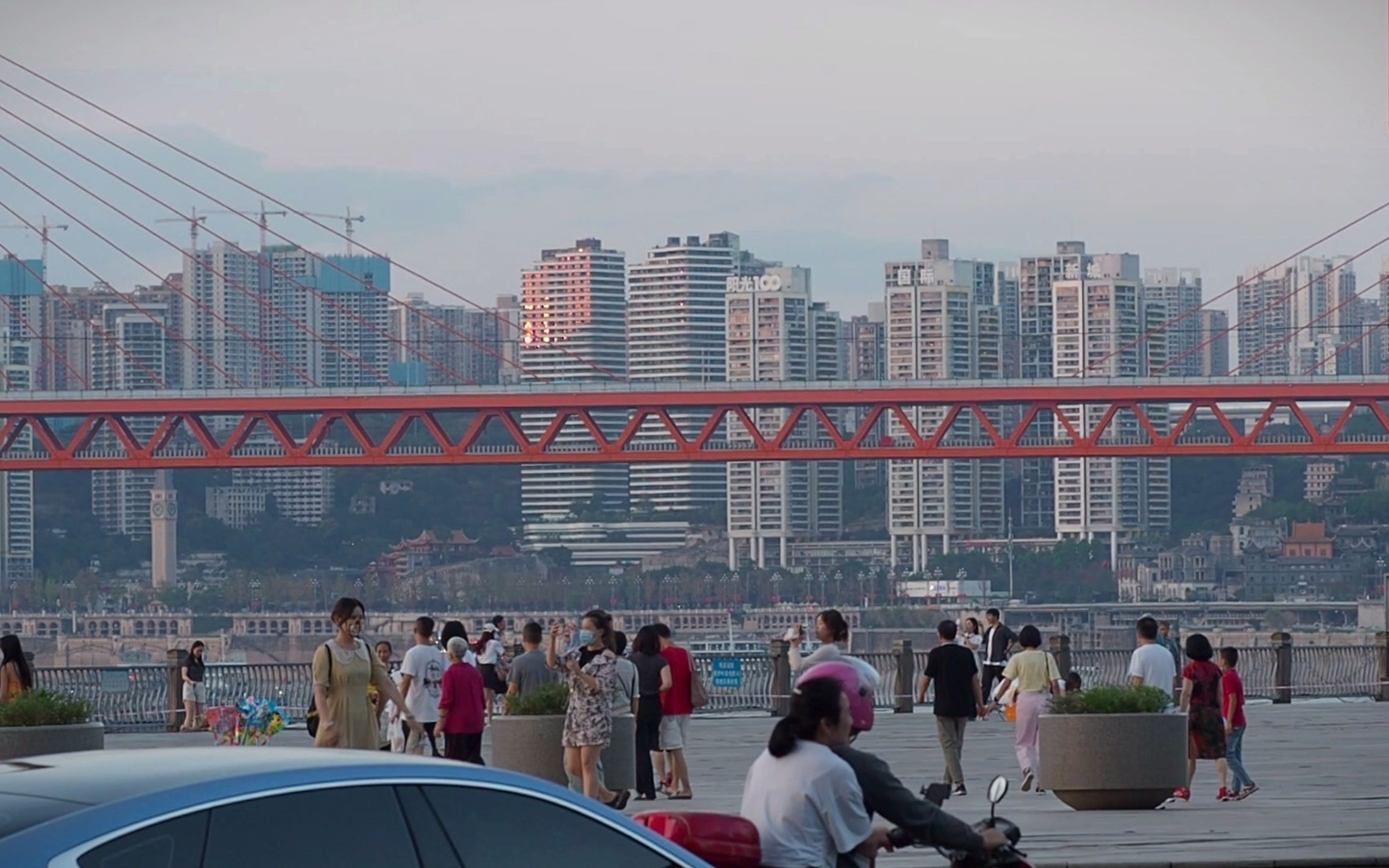 重庆外滩南滨路发呆 平凡的一天