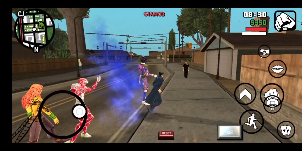 gtasa手机版承太郎vs迪亚波罗